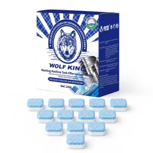 Fragrance Free Washing Machine Tank Cleaner Tablets Effervescent Deep Cleaning Solution for Sensitive Skin Safety