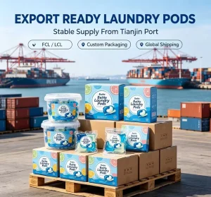 Fragrance Laundry Pods Single-Use Floral Scent for Washing and Care