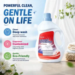 Fragrant Factory Private Label Eco-Friendly Laundry Detergent Washing Liquid Soap