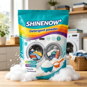 Fragrant Laundry Detergent Powder 20g 5kg Deep Cleaning Bright White