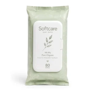 Free 99.9% Pure Organic Baby Wipes Biodegradable Hypoallergenic Thickened Baby Wipes 80pcs