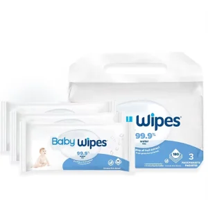 Free Sample 100% Viscose Wet Tissue Purified Water Skincare Nature Organic Cleansing Baby Wipes