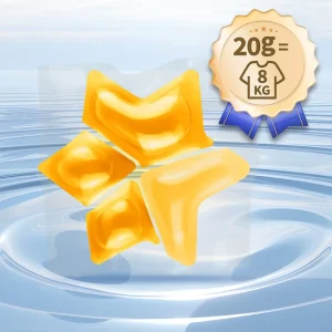Free Sample 20g Plant Extract Enzyme Formula No Additives Eco Conscious Sustainable Laundry Detergent Pods for Green Living