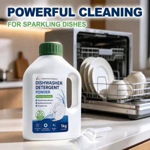 Free Sample Dishwasher Detergent Powder OEM ODM Household Dishwasher Use Detergent Powder