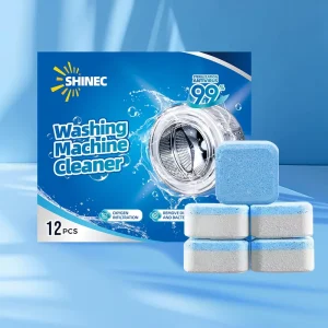 Free Sample Solid Baking Soda Washing Machine Cleaner Tablets Detergent Residue Remover Anti Rust Drum Metal Protection