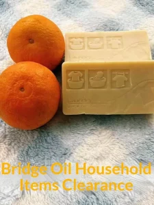 Freshly Squeezed Orange Juice Added Soap Natural Ingredients Remove Grease Household Laundry Soap Bar Cold Processed Gentle