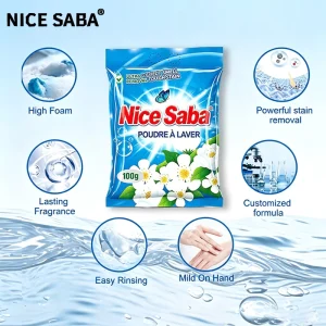 Fruit Fragrance Laundry Detergent Powder Rich Foam for Clothes Washing for Apparels Lemon Aroma