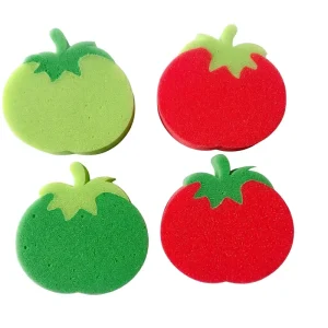 Fruit-Shaped Dishwashing Sponge Scouring Pad