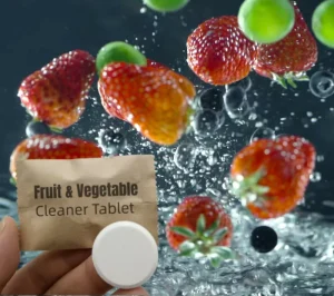 Fruit Vegetable Wash Detergent Effervescent Cleaner Washing Cleaning Tablet