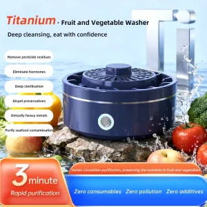 Fruit and Vegetable Washing Machine Veggie Wash with Purification Technology Waterproof Fruit and Vegetable Cleaner Purifier