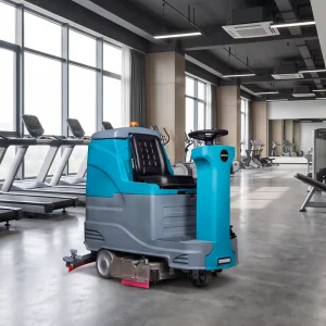 G9 Cylindrical Brush Floor Scrubber 4 Hours Continuous Working Time Battery-Operated Industrial Floor Scrubber Dryer