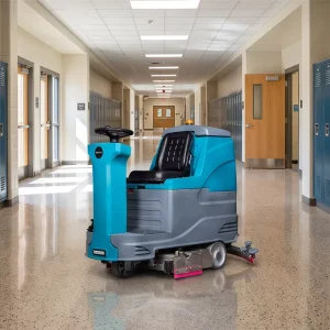 G9 Floor Scrubber Dryer with European Standard Charger and Optional Lithium Battery