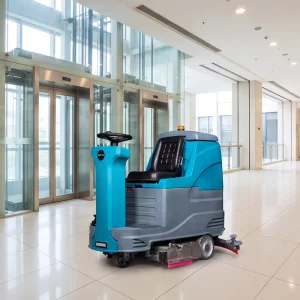 G9 Ride-On Cylindrical Floor Scrubber Lead-Acid Battery Optional Lithium Battery Floor Cleaner