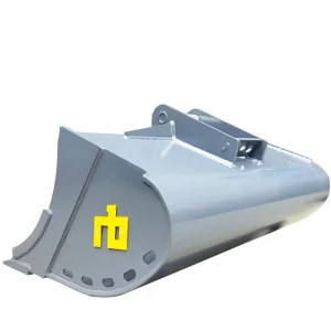 GPBMS03 Germany OEM Standard Mud Bucket Q355/Q460 High Strength Steel 0.1 8m³ Capacity Fit 2 45 Ton Cat345D Excavator Attachment