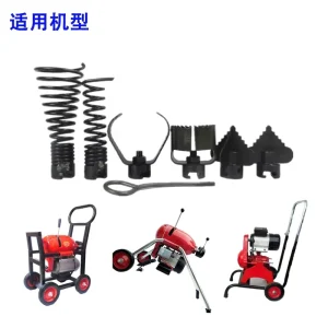 GQ 200 Home Commercial Hand-Pushing Sewer Cleaner Drain Cleaning Machine Household Cleaning Tools & Accessories