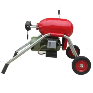 GQ-200 Portable Electric Drain Pipe Cleaning Machine Industrial Professional Plumbing Sanitary Cleaner with Dredging Length 60m