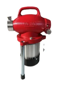 GQ 80 Portable Electric High Pressure Drain Pipe Cleaning Machine Plumbing Sanitary Cleaner Dredging