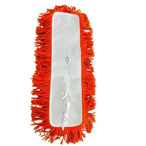 GRS BSCI Factory Customized Flat Dust Cotton Mop with Aluminum Alloy Mop Stick