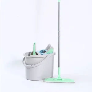 GRS Certification Multi functional Cleaning Mop Set and Broom and Dustpan Set with Home Cleaning Tool for Floor and Window Dust