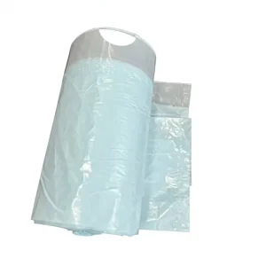 GRS Certified Recycled Drawstring Garbage Bags LDPE HDPE LLDPE Black Trash Bags on Roll for Retail