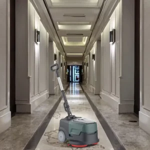 GS05 Electric Walk-Behind Marble and Tile Cleaner with Core Brush Motor and Side Brush