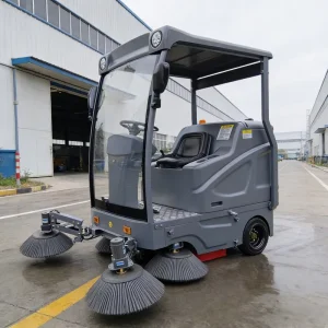 GS16 Automatic Industrial Ride-On Electric Floor Sweeper for Factory and Workshop