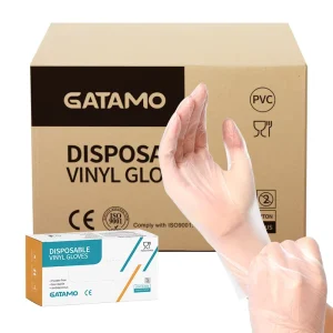 GV8 Food Hand Vinyl Gloves PVC Powder Free Disposable Gloves