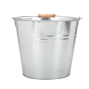 Galvanized Metal Buckets with Handle for Plants Party Favors Organizing