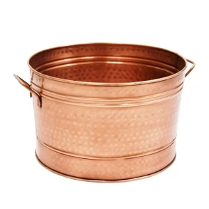 Galvanized Metal Steel Ice Bucket Cooler Wine Beer Tin Bucket Cocktails Cocktail Party Drink Champagne Beverage Tub