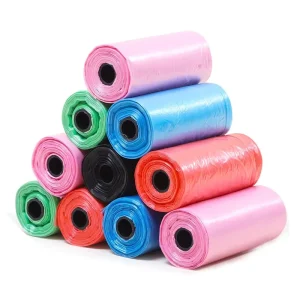 Garbage Bags Roll Custom Packaging PLA Compostable Disposable Plastic Bags Customized Logo Custom Design