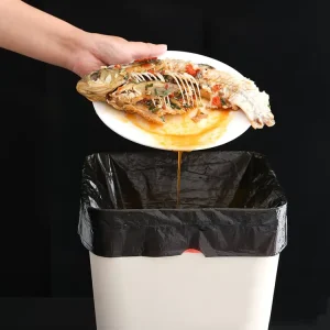 Garbage Can Liners Rubbish Bin Bags 10 Gallon Trash Bags Drawstring