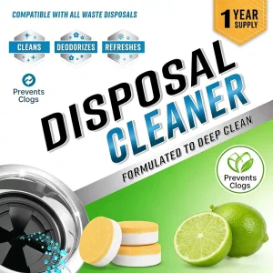 Garbage Disposal Cleaner Deodorizer Tablets Drain Pipe Cleaning Tablets