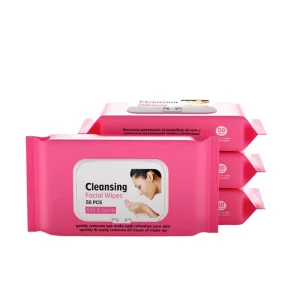 Gentle Antibacterial Eco Friendly Facial Cleansing Wet Wipes for Adults Hydrating Oil Control Daily Skin Care Portable Wipes