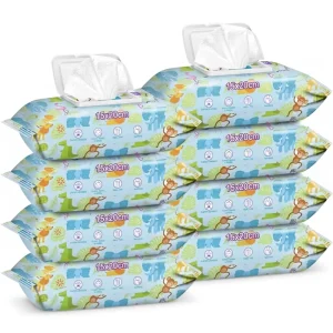 Gentle Cleansing Non Woven Extra Soft Eco Friendly Baby Wipes 15x20cm