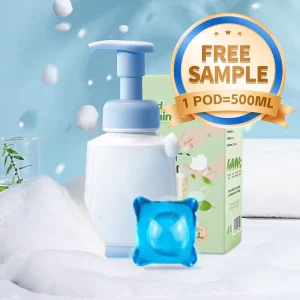 Gentle Formula Hypoallergenic Hand Soap Tablets OEM Foaming Hand Wash Refill for Allergy Multi-Purpose Household Chemicals