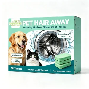 Gentle yet Powerful Washing Machine Cleaner Tablets Remove Pet Hair Limescale Odor Eco OEM Washing Machine Tablets