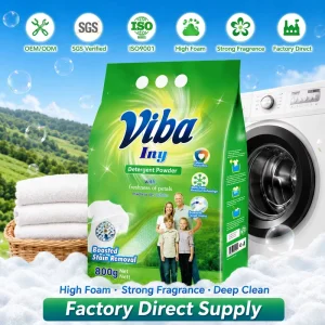 Ghana Washing Powder Detergent Long lasting Fragrance Laundry Detergent and Color protection Laundry Powder Detergente Para Ropa