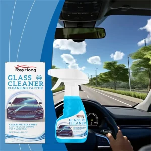 Glass Cleaner Spray for Stains and Oil Film