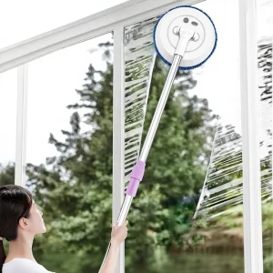 Glass Cleaning Robot Wireless Electric Wet/Dry Window Floor Car