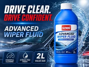 Glass Windshield Washer Fluid, 2kg, for Car Care and Cleaning