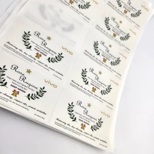 Good Quality Custom Sticker Printing Label for Household Daily Chemical Product Bottle Label Sticker
