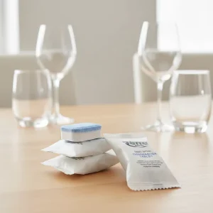 Good Quality Eco Friendly Disposable Solid Effervescent Dishwasher Cleaning Tablets Detergent for Dish Washing Machine