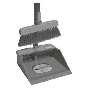 Good Quality Household Folding Plastic Broom and Dustpan Set with Long Handle
