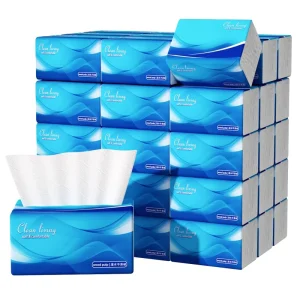 Good Quality Soft Pack Facial Tissue Skin Friendly Super Soft New Style Office Hotel Facial Tissue