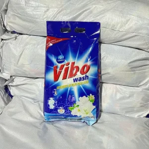 Good Quality Strong Perfume Sea Fresh Vibo Brand Soap Powder Apparel Eco Friendly Highly for Washing Laundry Powder