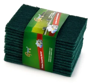 Green Kitchen Dish Scouring Pad Sponge
