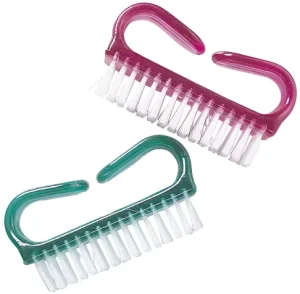 Green PP Material Nail Dust Cleaning Brush for Household Use