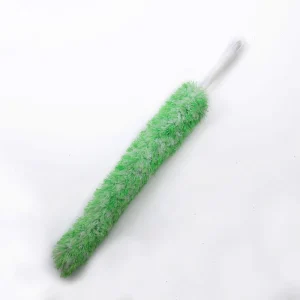 Green Soft Microfiber Duster with Short Handle
