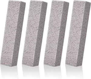 Grey Glass Pumice Stone Scouring Pads for Toilet, Pool and Kitchen Cleaning
