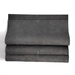 Grey Nonwoven Household Soft Water Absorption Glass Window Edgeless Lint Free Cleaning Cloth